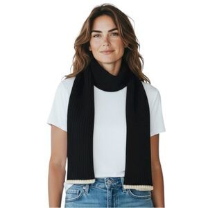 🔃Coach Signature Black Scarf